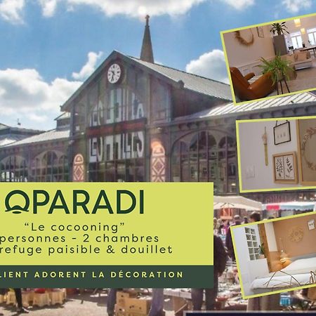 Oparadi "Le Coconing" En Plein Coeur Du Marche De Wazemmes Lille Exteriér fotografie